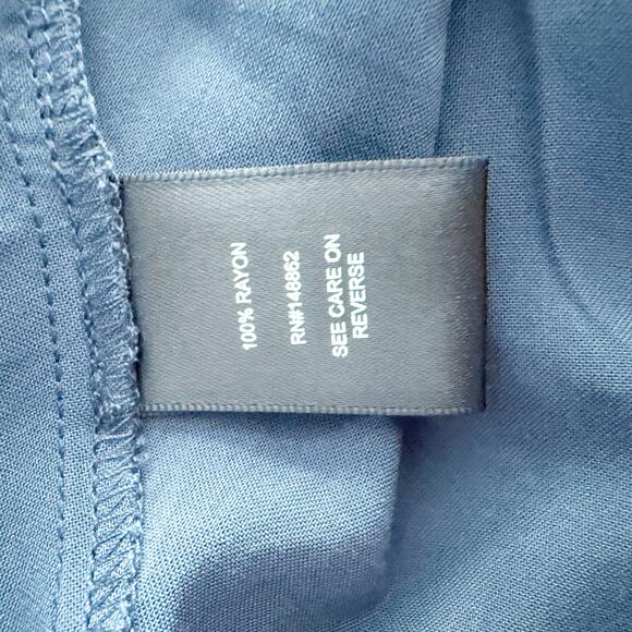 TORRID | Navy Blue Challis Babydoll Tank Metallic Hearts Peplum | Size 00, M/L - Picture 10 of 11